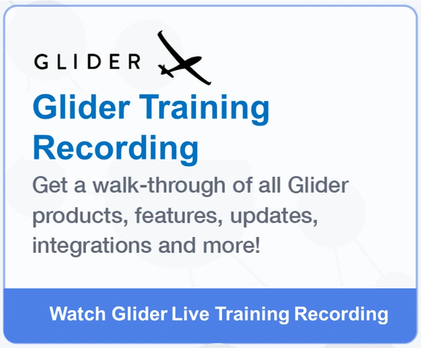 Glider-Training-Recording